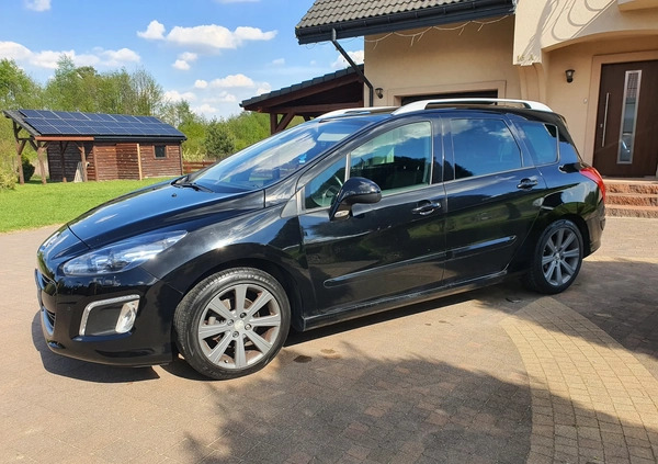 Peugeot 308 cena 22999 przebieg: 186284, rok produkcji 2012 z Płock małe 254